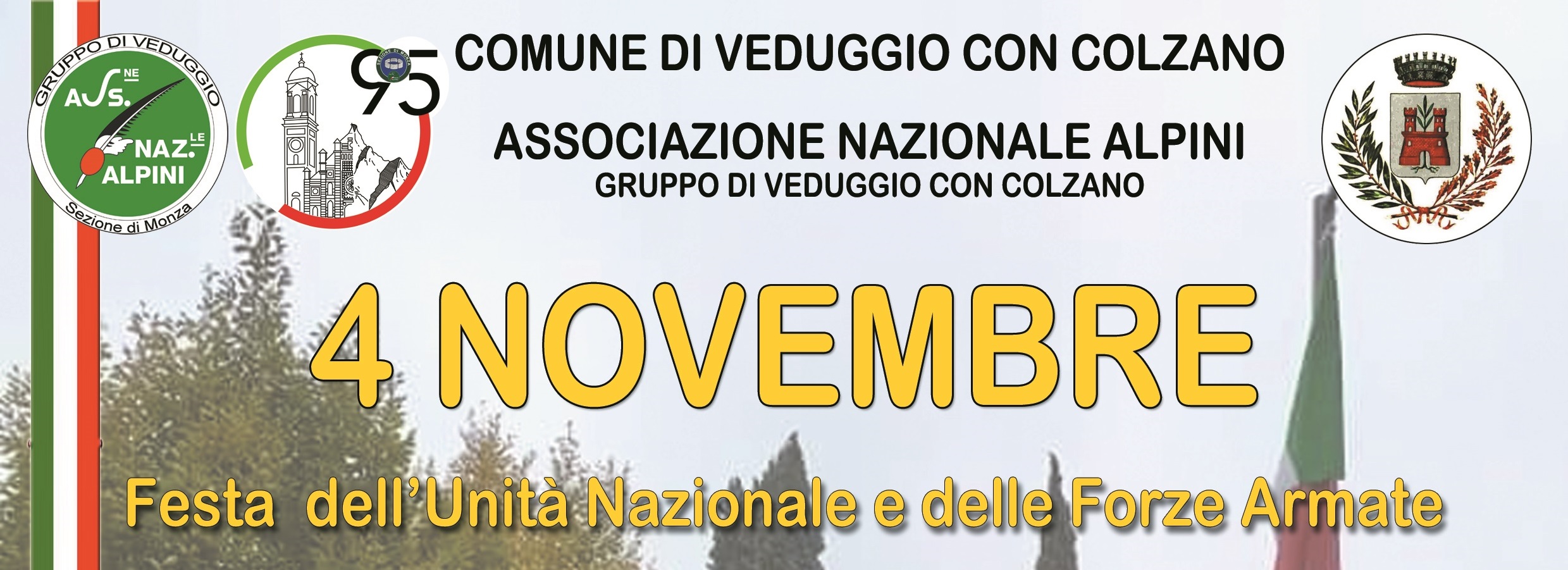 4 Novembre - Festa dell'Unità Nazionale e delle Forze Armate 